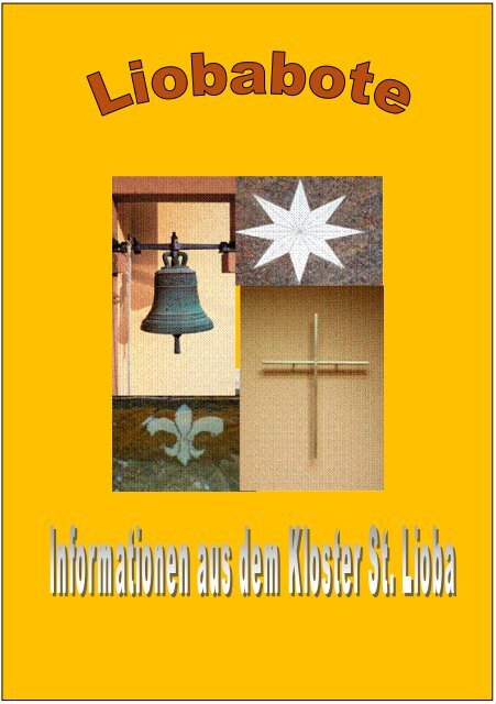 Liobabote Dezember 2012 - Kloster St. Lioba