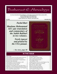 Basharaat-E-Ahmadiyya Newsletter December 2012 - The Lahore ...