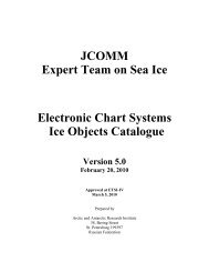 Ice Objects Catalogue Version 5.0 - National Snow and Ice Data ...