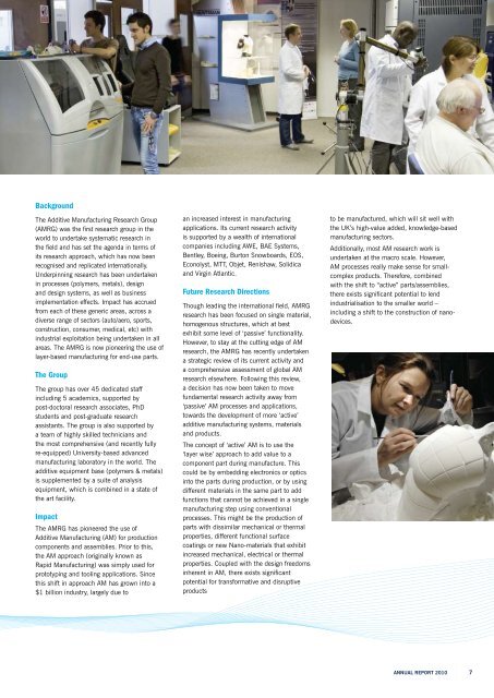 ANNUAL REPORT 2010 - Loughborough University