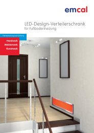 LED-Design-Verteilerschrank - emcal