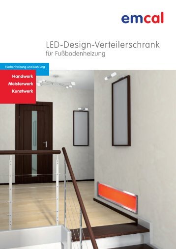 LED-Design-Verteilerschrank - emcal