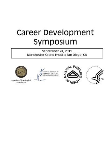 Career Development Symposium - American Neurological Association