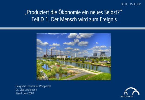Aufgabenverteilung Autostadt GmbH - Prof. Dr. Burkard Sievers ...