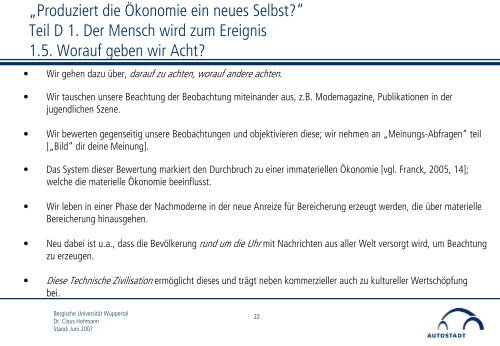Aufgabenverteilung Autostadt GmbH - Prof. Dr. Burkard Sievers ...