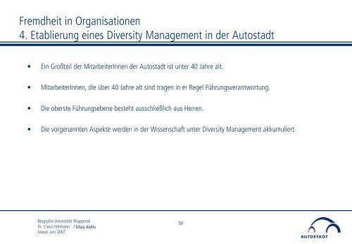 Aufgabenverteilung Autostadt GmbH - Prof. Dr. Burkard Sievers ...