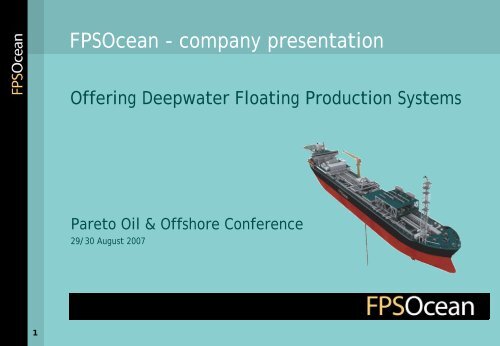 FPSOcean - company presentation