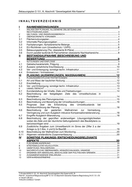 BP D 151 III Abschnitt Gewerbe - Stadt Emden