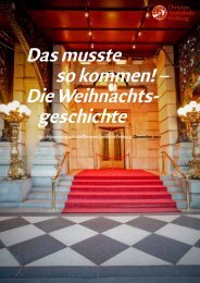 Das musste so kommen! – Die Weihnachts- geschichte