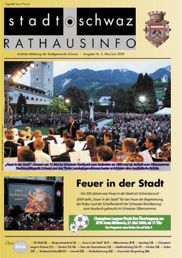 Feuer in der Stadt - Schwaz