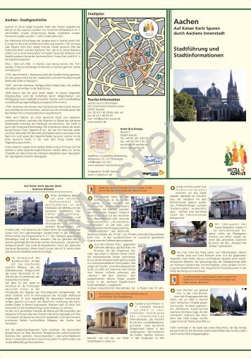 Aachen - Stadttour-Verlag