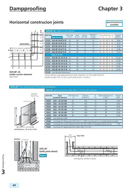 GENERAL CATALOGUE - Quick Bauprodukte GmbH