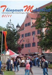 Ausgabe 01/2011 - Markt Unterthingau