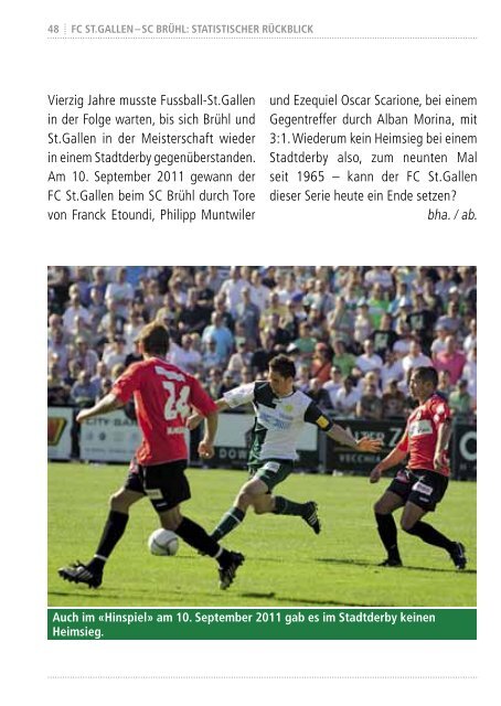 Sport - FC St.Gallen