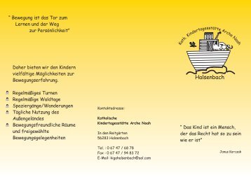 Kindergarten Halsenbach Flyer.cdr