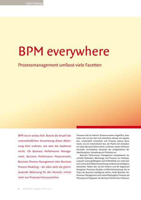 BPM BPM everywhere - Bosch Software Innovations