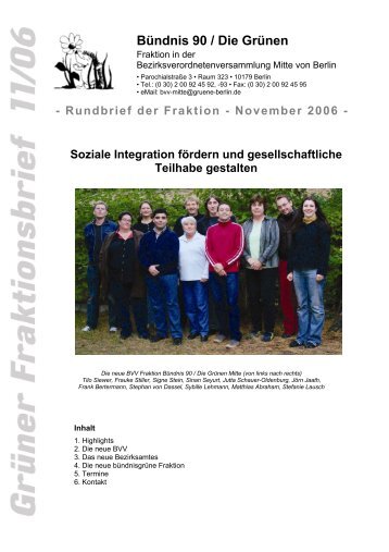Newsletter 10/08 - Frank Bertermann