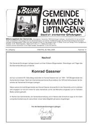 Konrad Gassner - Emmingen-Liptingen