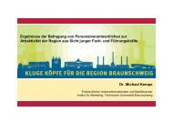 Dr. Michael Kempe - Haus der Wissenschaft Braunschweig