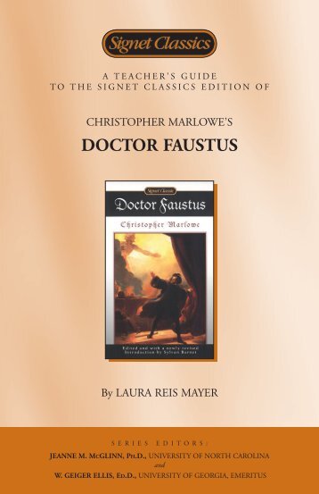 Christopher Marlowe's Doctor Faustus - Penguin Group