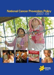 National Cancer Prevention Policy - Tobacco Control Supersite