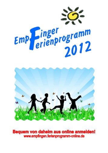 070 Programmheft 2012 - Gemeinde Empfingen