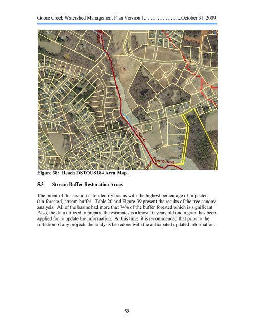 Goose Creek Watershed Management Plan Version - Charlotte ...