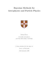 Bayesian Methods for Astrophysics and Particle Physics