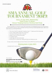 SMA ANNUAL GOLF TOURNAMENT 2012 - SMA News - Singapore ...