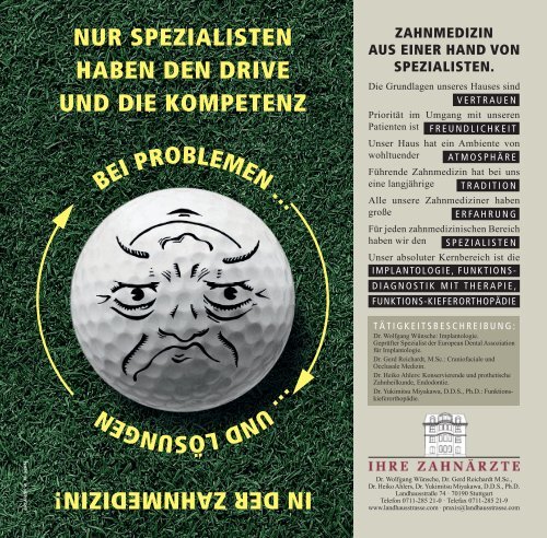 Sporting Club Berlin – Faldo Course - Stuttgarter Golf-Club Solitude ...