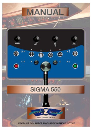 Sigma 550 Autopilot