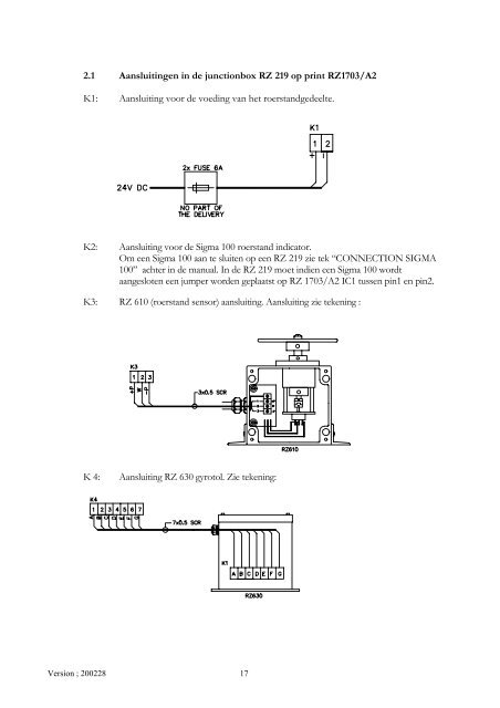 Sigma 550 Autopilot