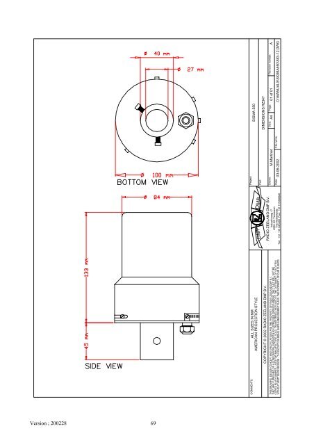 Sigma 550 Autopilot