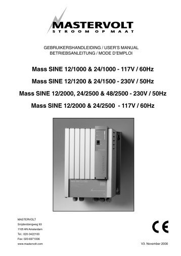 Mass SINE 12/1000 & 24/1000