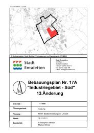 Bebauungsplan Nr. 17A 