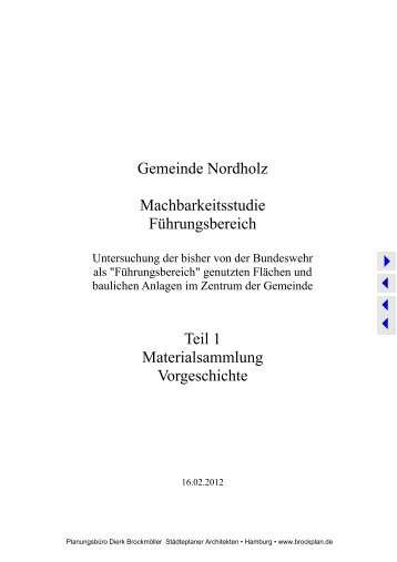 Geplant als privates Kinderheim - Planungsbüro Dierk Brockmöller