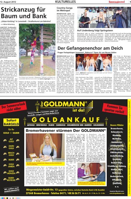 SJ-Ausgabe vom: 12. 08. 2012 - Sonntagsjournal