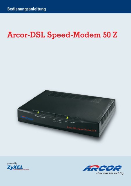 Arcor-Dsl Speed-Modem 50 Z