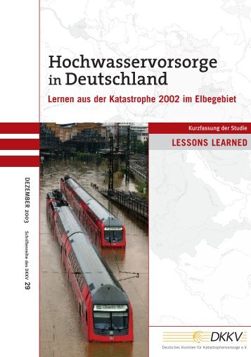 Hochwasservorsorge in Deutschland - (DKKV) über die