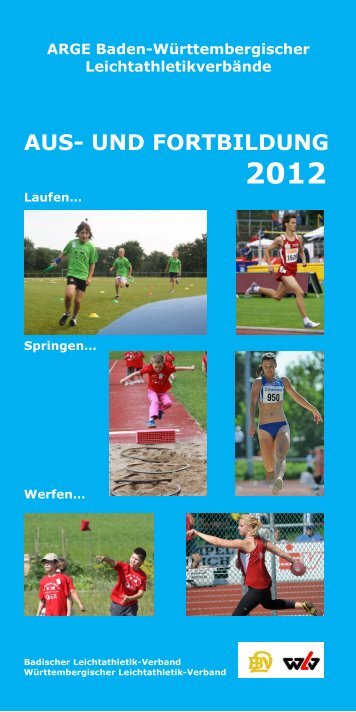 AUS- UND FORTBILDUNG - Badischer Leichtathletik-Verband e.V.