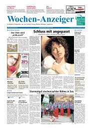 Abfluss zu? - Wochen Anzeiger