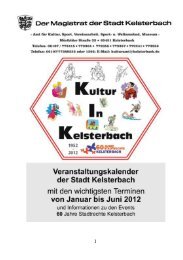 KiK 2012 / 1 als PDF-Version - Kelsterbach