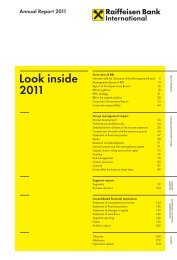 Annual Report 2011 - Raiffeisen Bank International AG