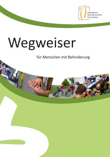 Wegweiser für Menschen mit Behinderung - Kreis Borken