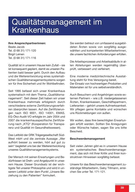 Ihre Partner in Sachen Ernährung und Wundmanagement - DRK ...