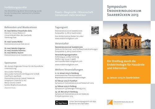 Symposium Endokrinologikum Saarbrücken 2013 - My Medical ...