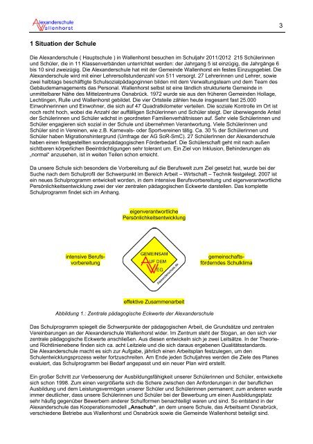 geht es zur Dokumentation - Alexanderschule