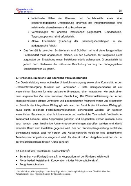 geht es zur Dokumentation - Alexanderschule