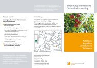 Ernährungstherapie und Gesundheitscoaching - Endokrinologikum