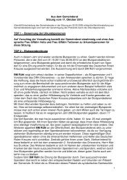 Protokoll vom 17.Oktober 2012 - Nußloch